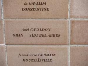 THEOULE SUR MER 13 MAI 2011 (9) GAVALDON AXEL MORT AU COMBAT